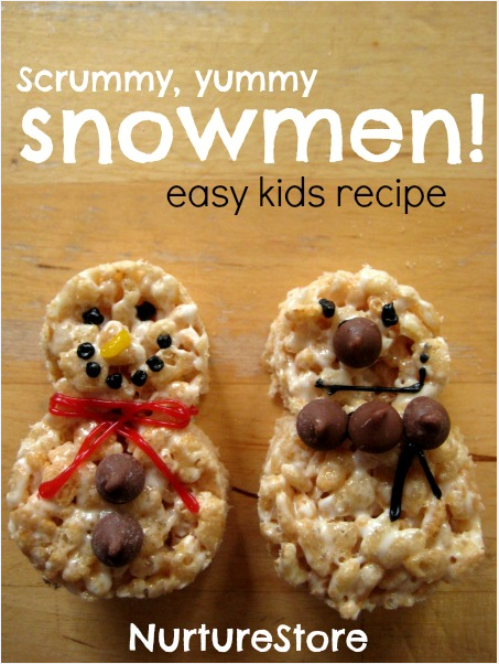 Prepare some snowman treats