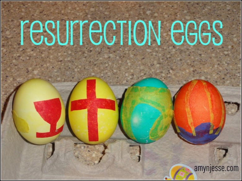 How to make "resurrection eggs" to tell the Easter story as you color eggs this year.