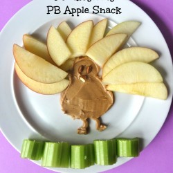 Kids Thanksgiving Turkey Snack